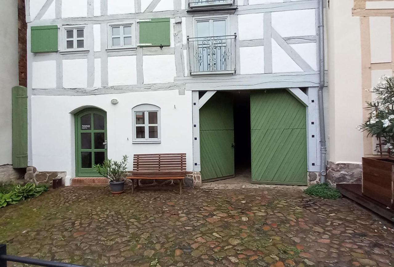 Villa Brezelhaus Tangermünde Esterno foto